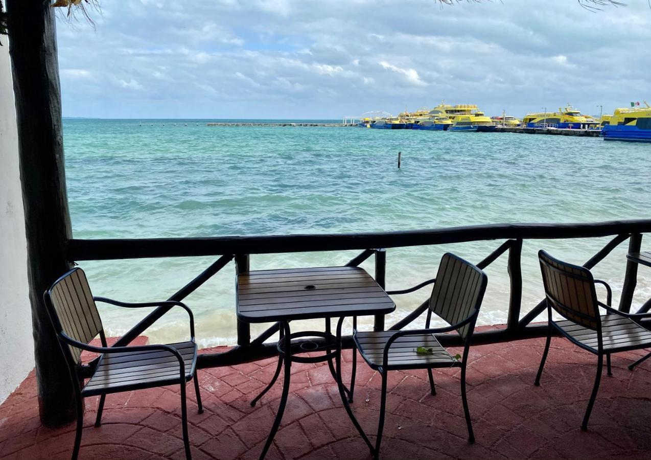 Casa Caribe Cancun Dış mekan fotoğraf View of the beach from the hotel